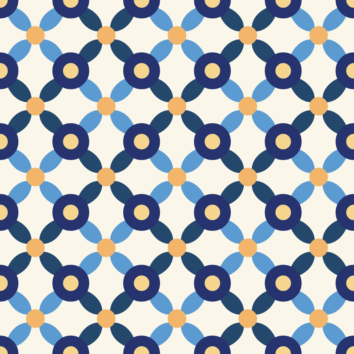 Azulejo, a page made on the Colour by Number