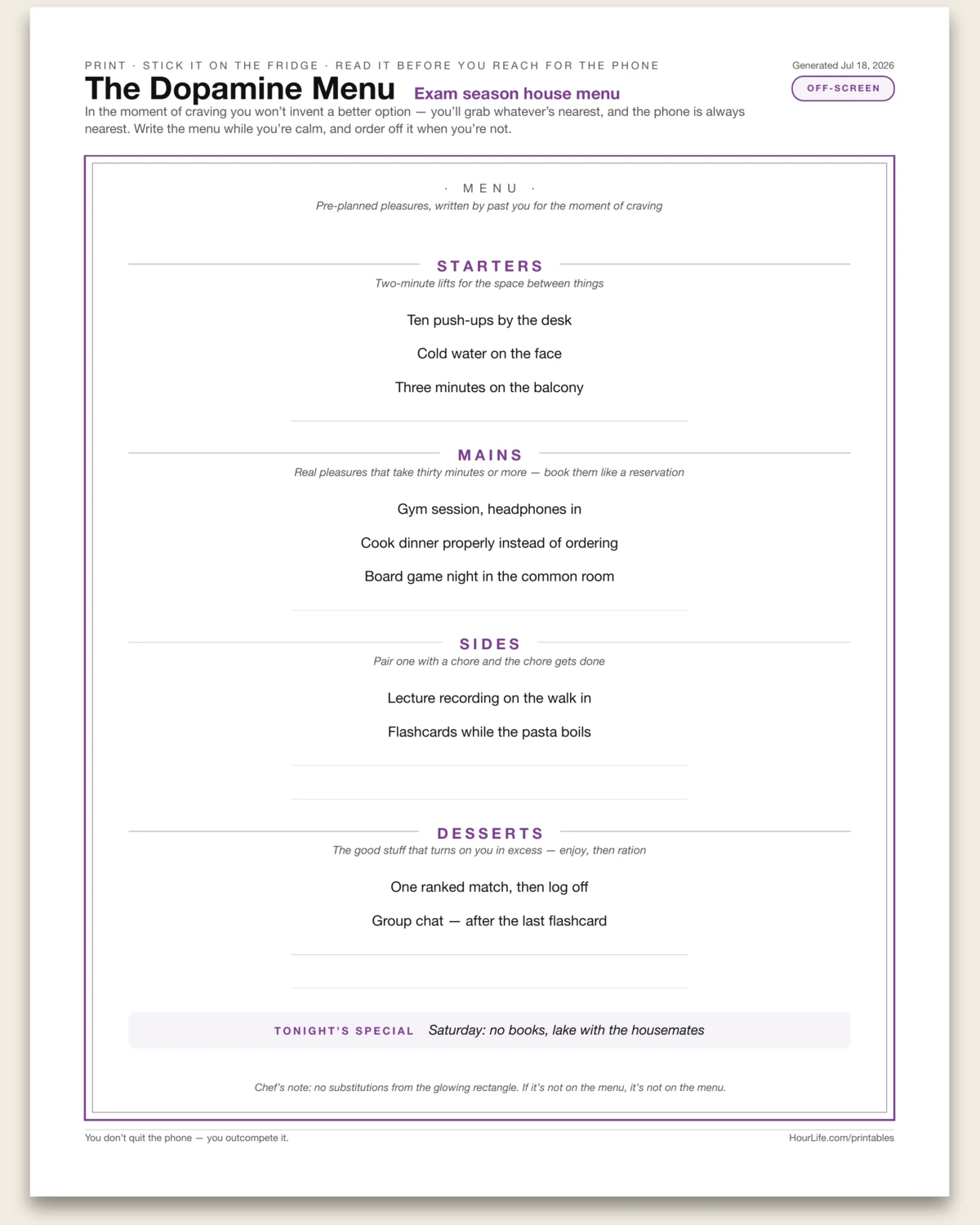 The Dopamine Menu alt style preview