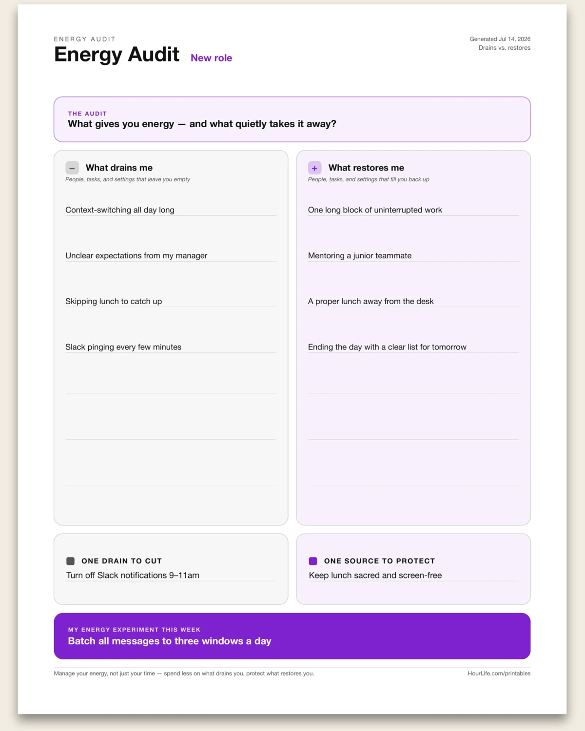 Energy Audit alt style preview
