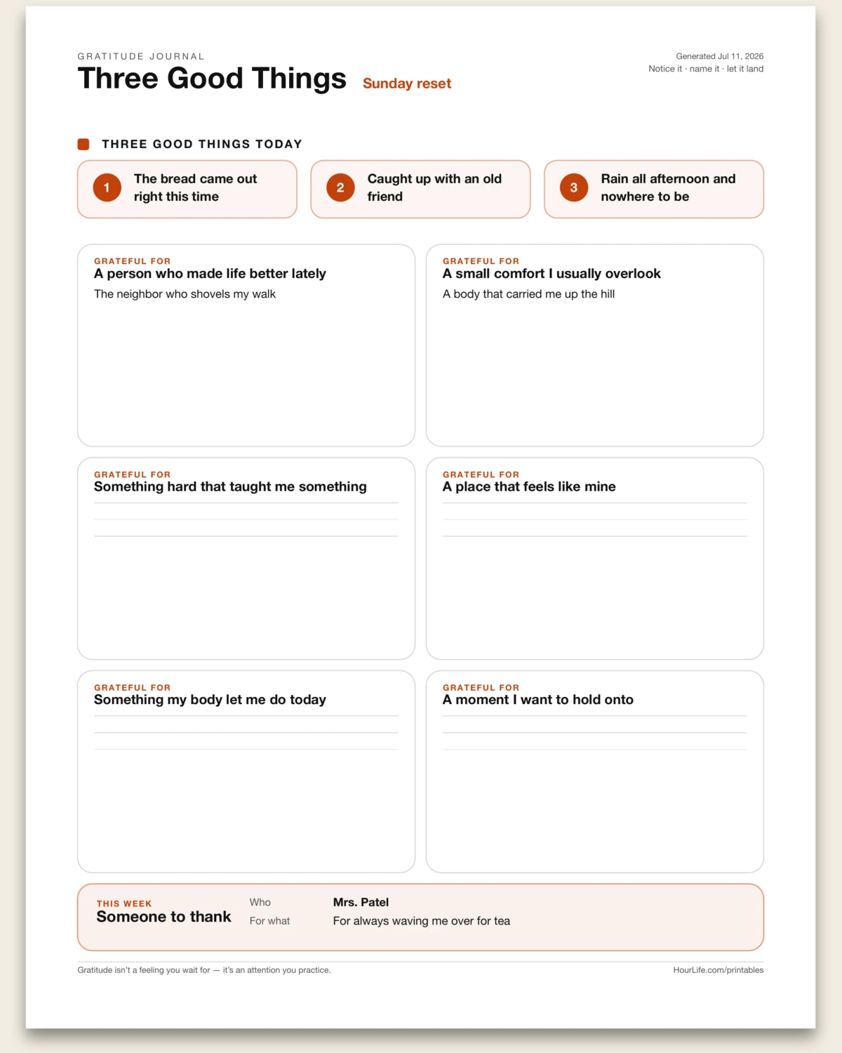 Gratitude Journal alt style preview