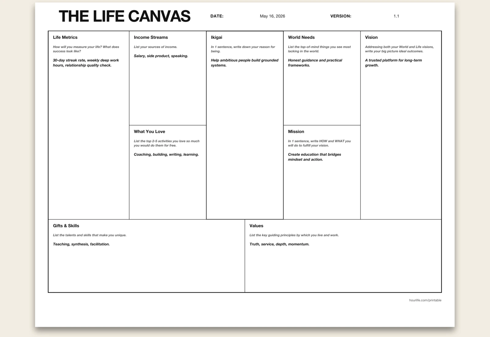 Life Canvas (Lean) alt style preview
