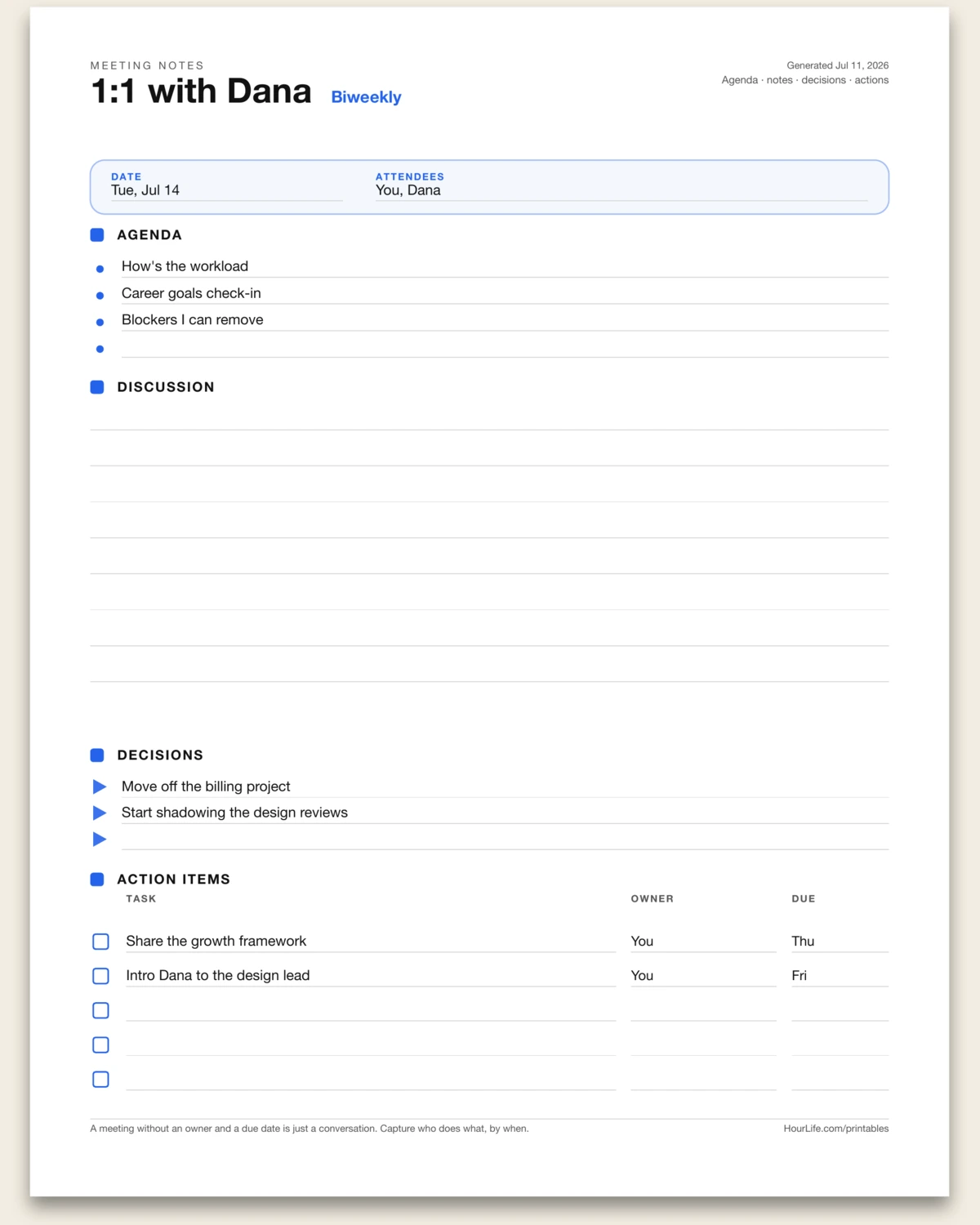 Meeting Notes alt style preview
