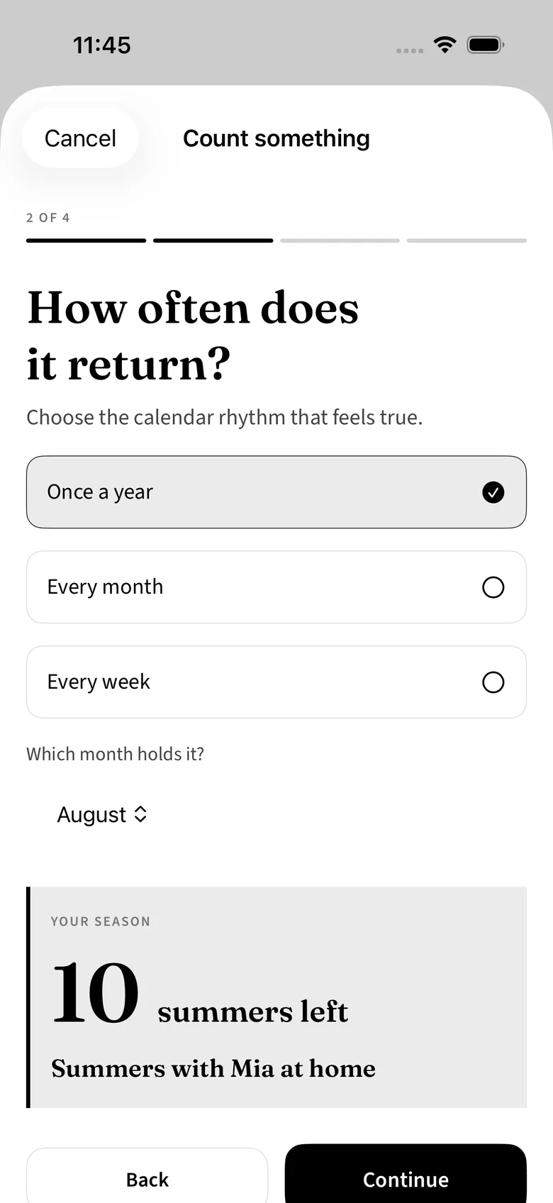 Setting the rhythm and rough end of a season